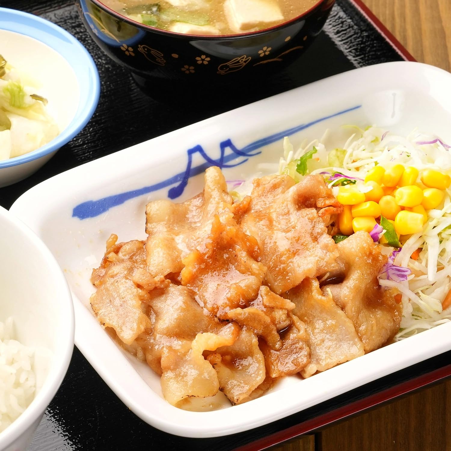 牛めし30食と人気焼肉(カルビ焼肉&生姜焼き)各1種セット