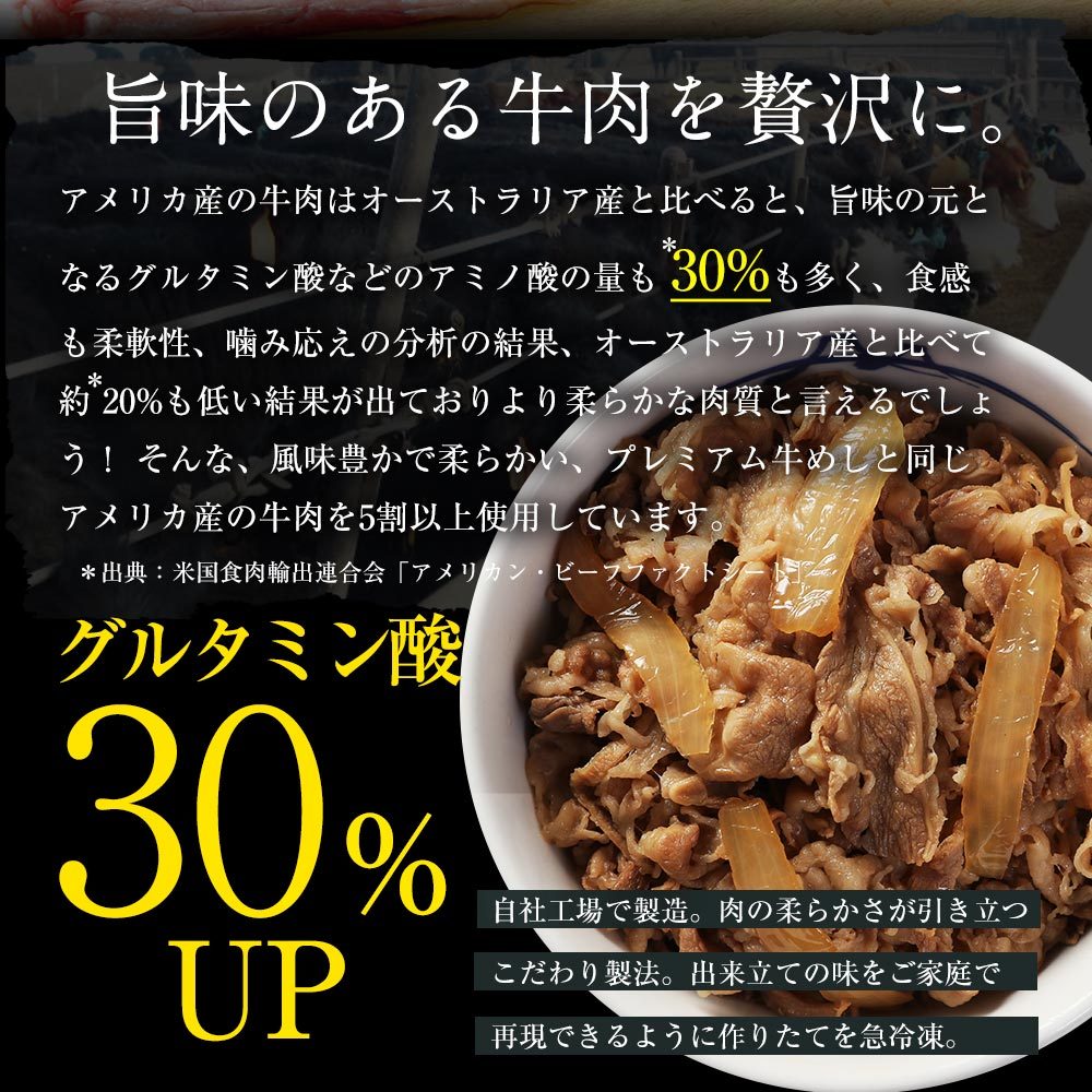 【最大60%OFF!】 牛めしの具(プレミアム仕様)14/22/34/40/60/80食