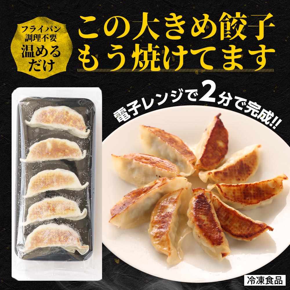 松軒中華食堂 調理済大きめ焼餃子