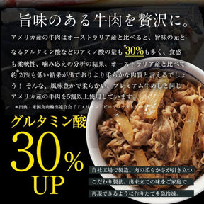 704牛めしの具プレミアム仕様10食セット