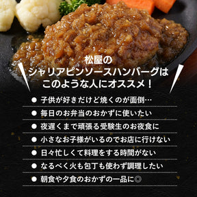 【衝撃の最大52％OFF】 牛めしの具 120g＆シャリアピンハンバーグ 10/20食