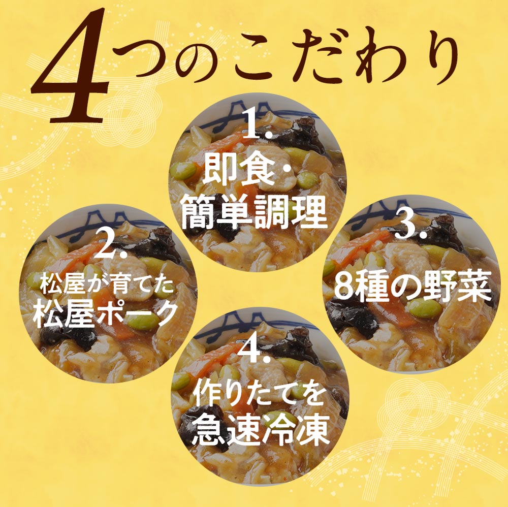 松屋　餃子・中華丼セット