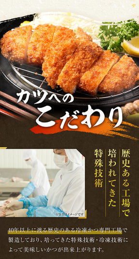 ロースかつ10食と松のやカレー10食