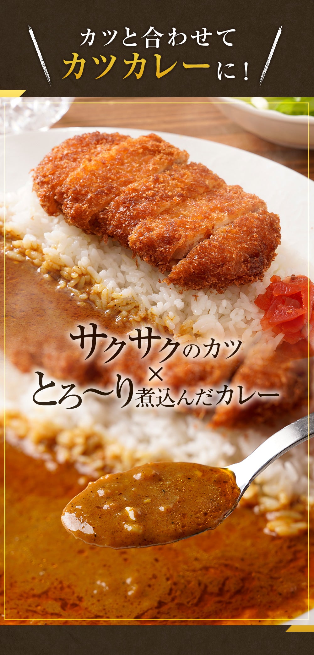 ロースかつ10食と松のやカレー10食