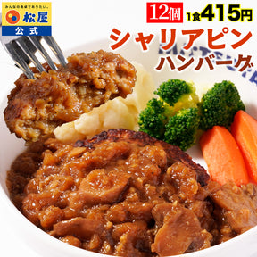 【衝撃の最大58％OFF！】 シャリアピンハンバーグ　4/9/12/16/24食
