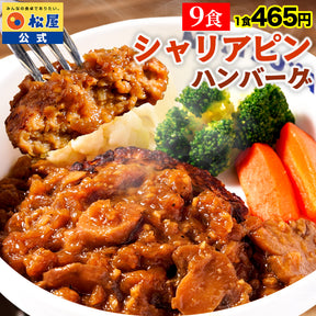 【衝撃の最大58％OFF！】 シャリアピンハンバーグ　4/9/12/16/24食