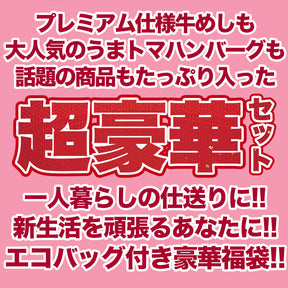 【数量限定！エコバッグ付き！】生活応援福袋 8種17食